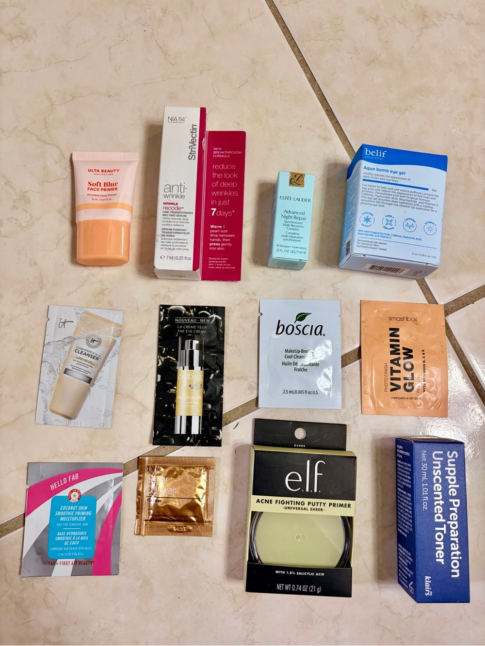 Face sample bundle